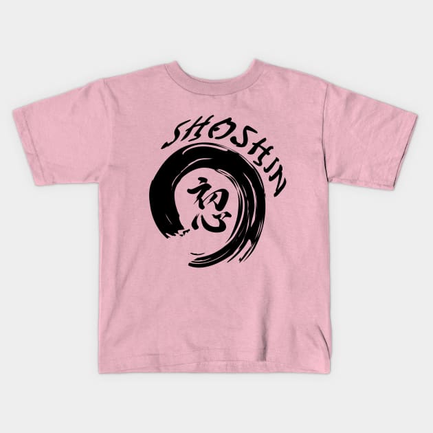 Shoshin Kids T-Shirt by Genbu